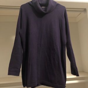 Tyler Boe Sweater Turtle Neck Smoke Free Home 30in long